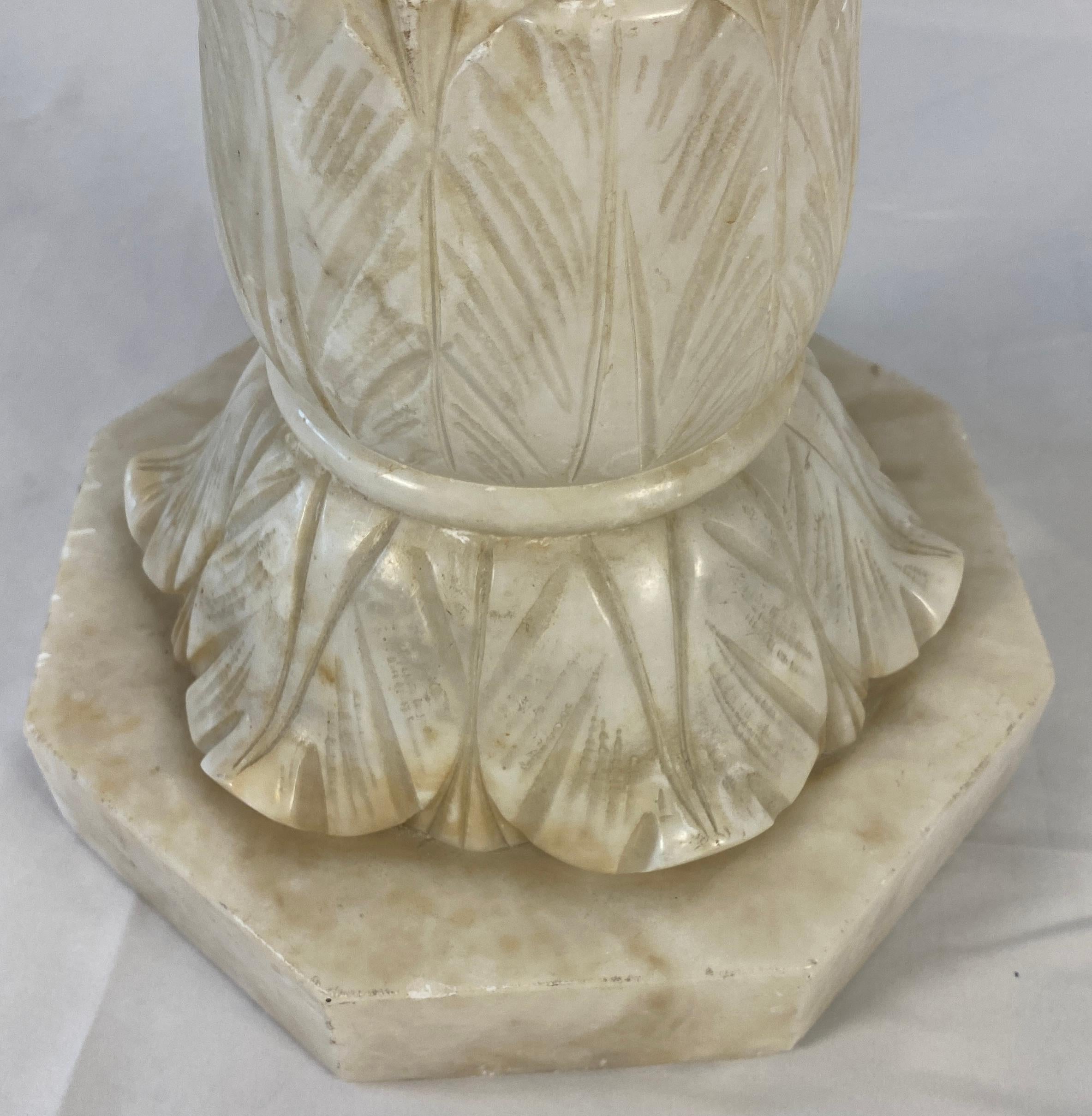 marble stand for statue
