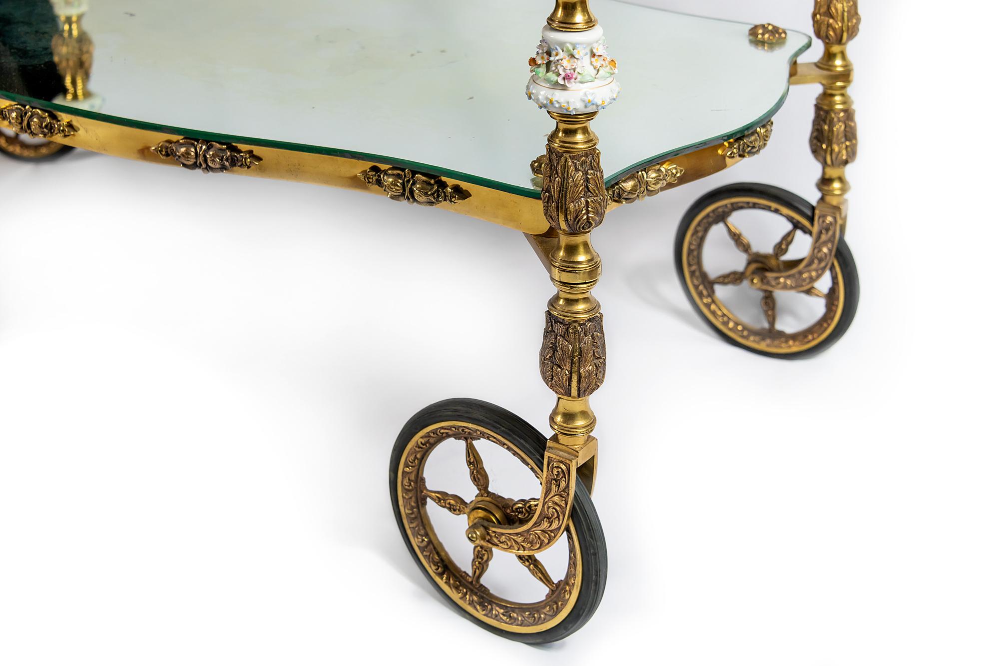 bronze cart