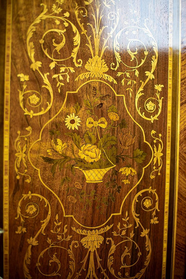 19th Century 19th-Century Italian Inlaid Cabinet