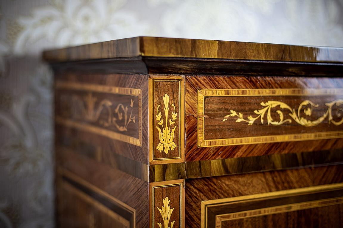 19th-Century Italian Inlaid Cabinet 1