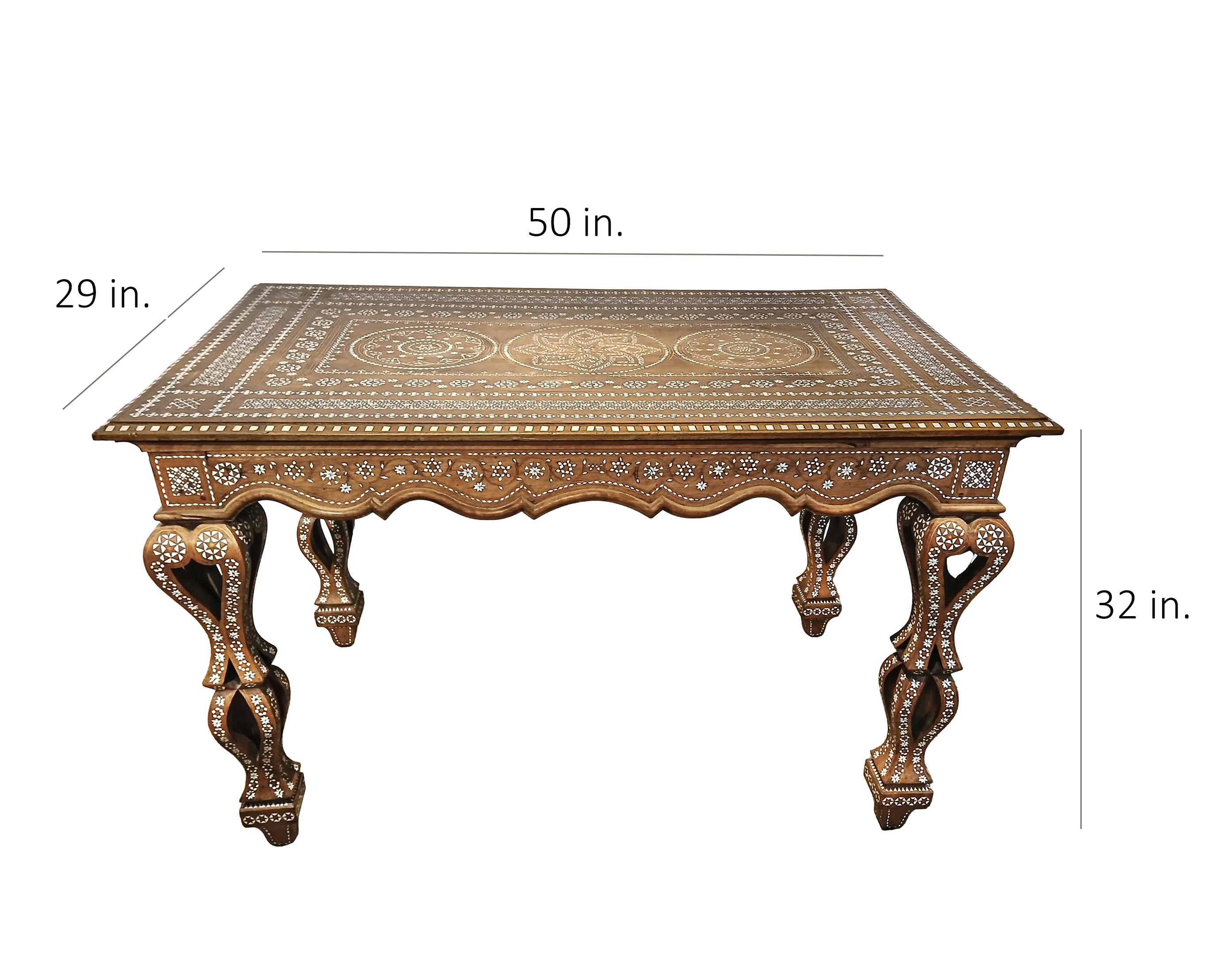 Escritorio de marquetería italiana del siglo XIX, renacimiento barroco en venta 10