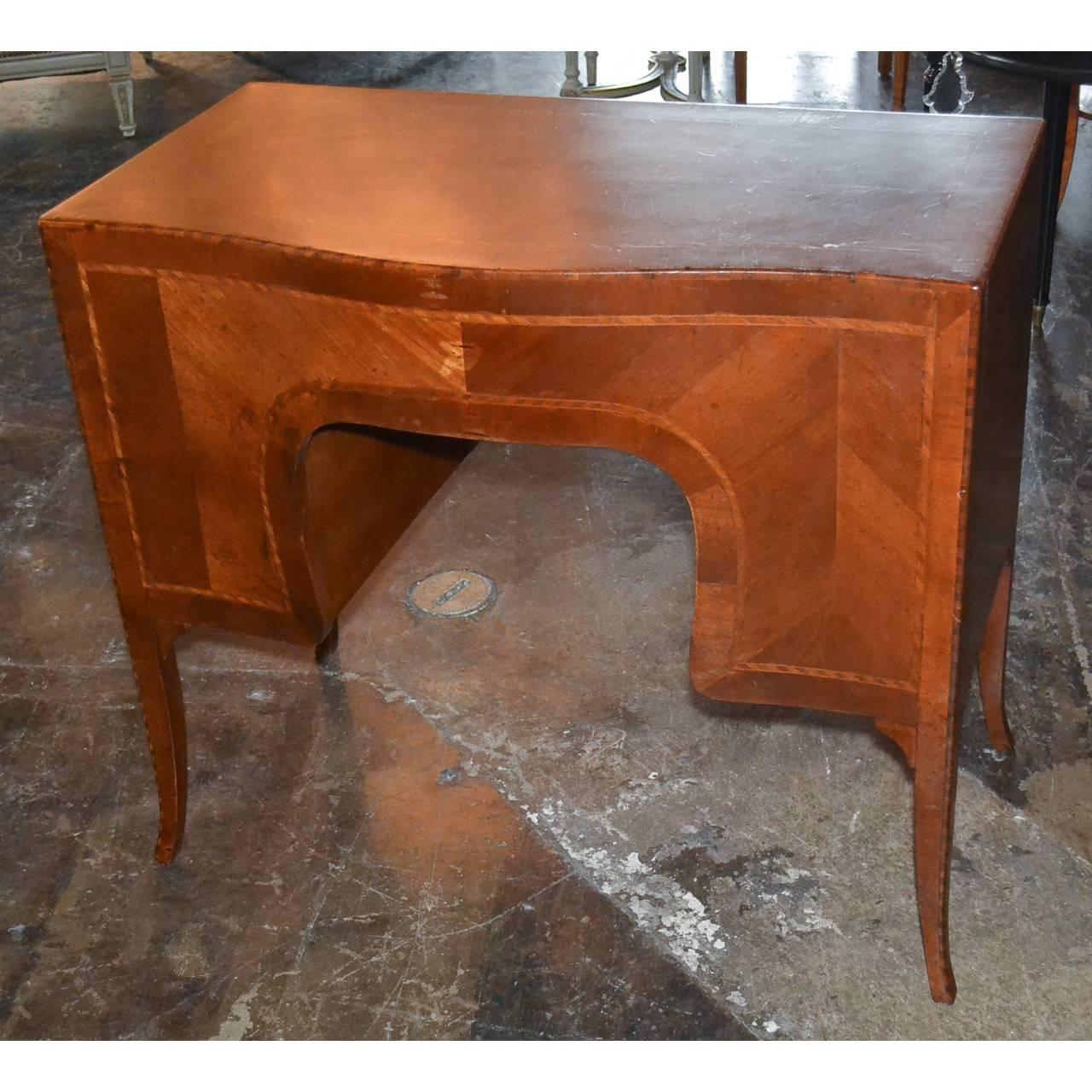 19th Century Italian Inlaid Vanity Table / Desk 1