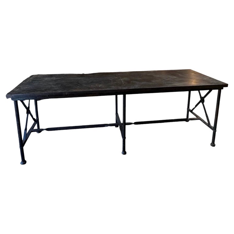 19th Century Italian Iron Handmade Table For Sale at 1stDibs