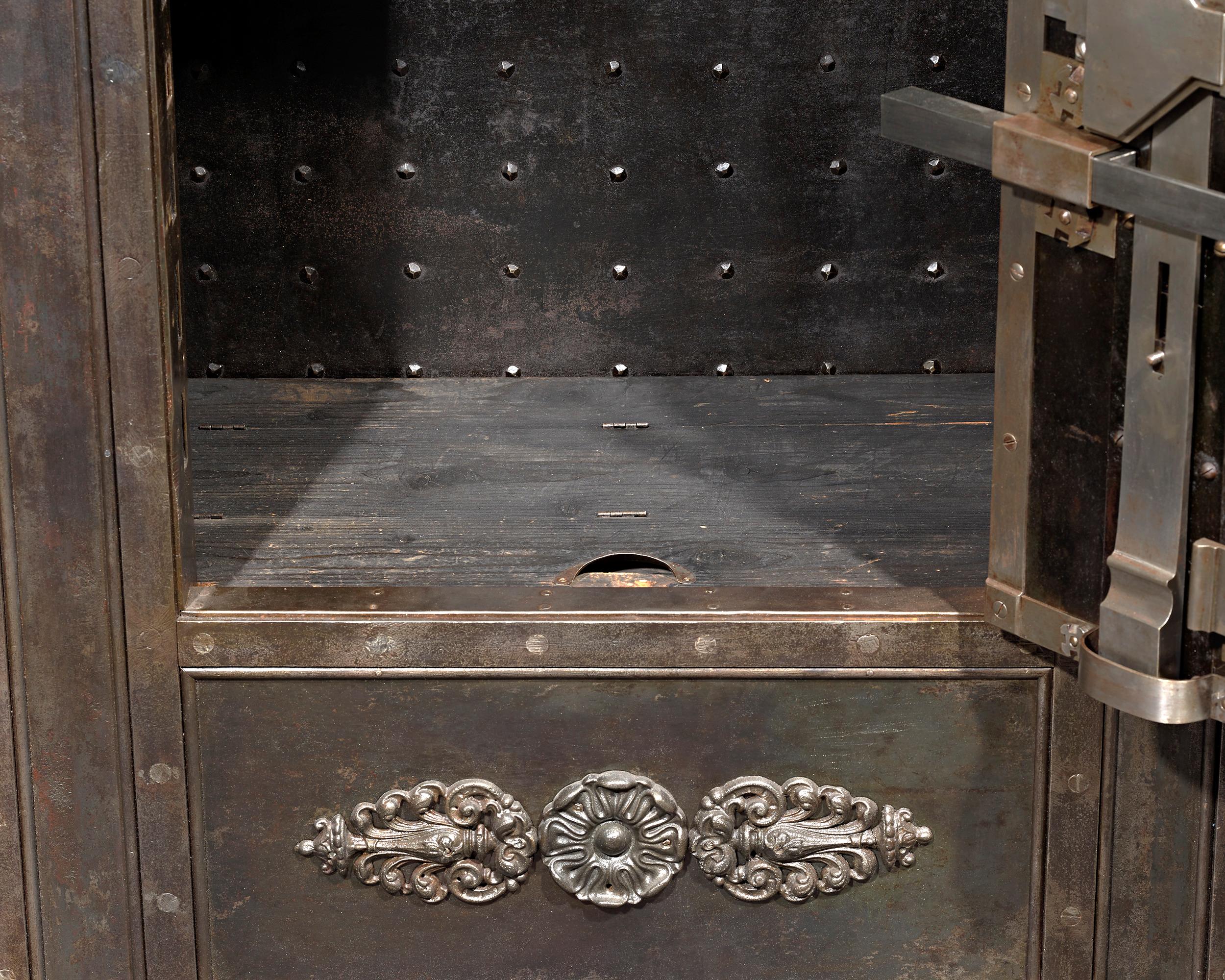 Berlin Iron 19th Century Italian Iron Safe
