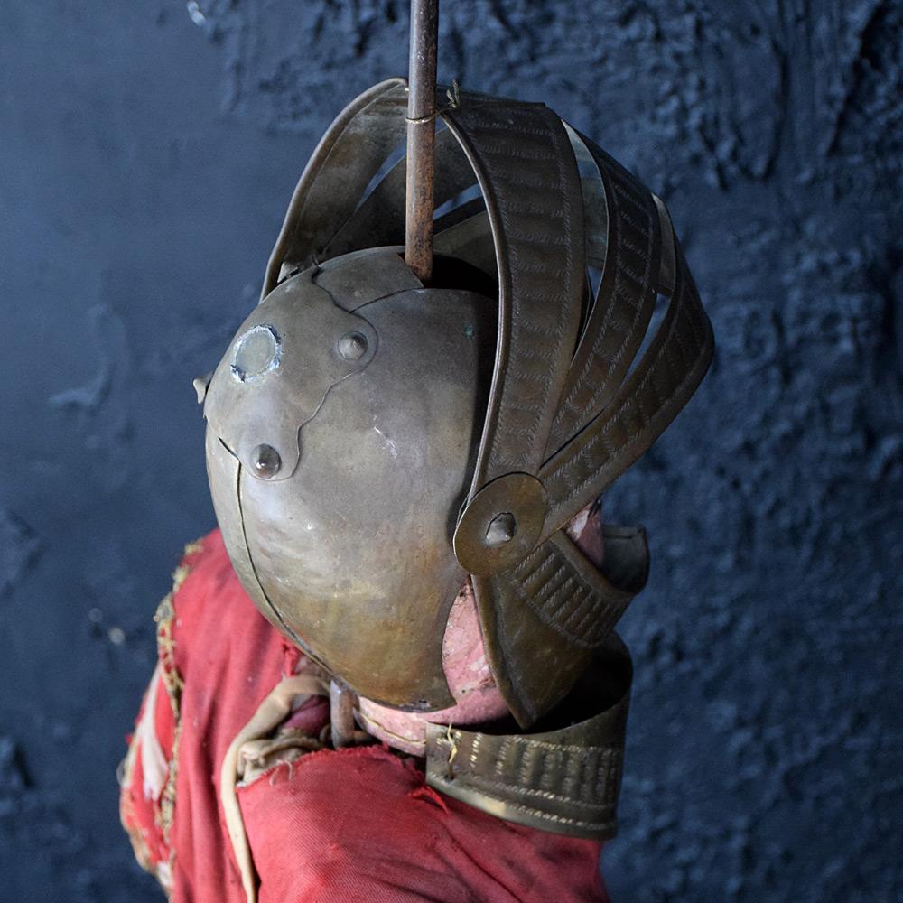 Folk Art 19th Century Italian Knights Templar Marionette Puppet