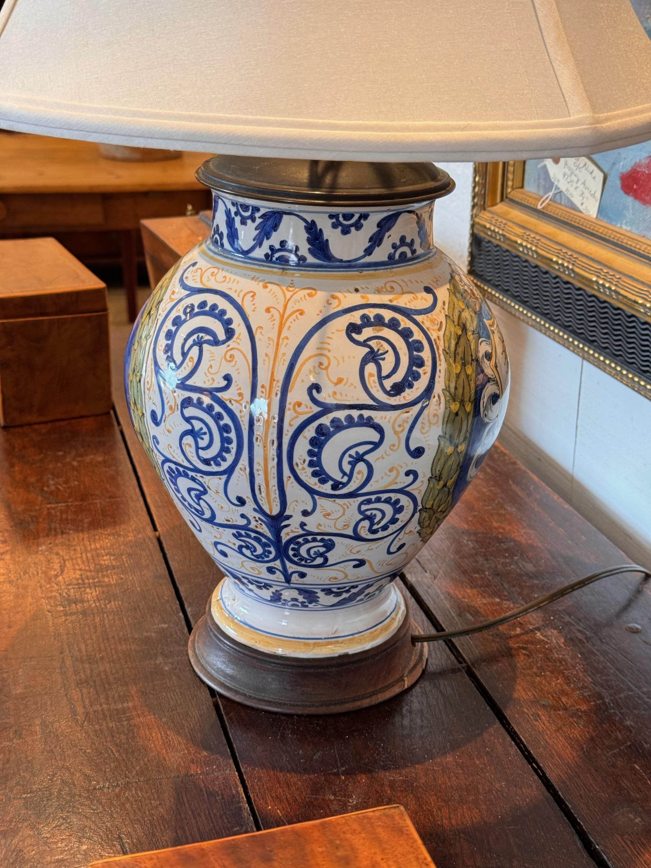19th Century Italian Lamp For Sale 4