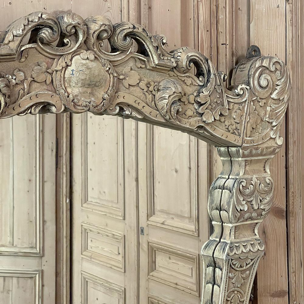 Miroir baroque néerlandais du XIXe siècle en vente 1