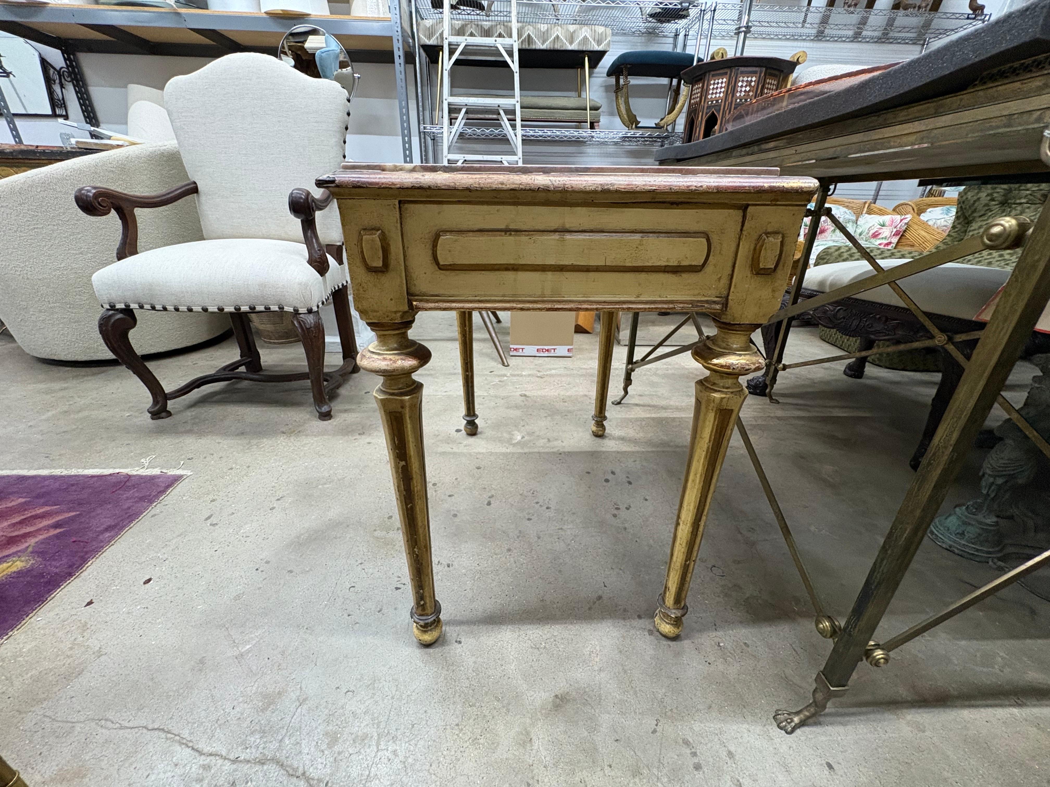 Bureau italien du 19ème siècle de style Louis XVI en vente 4