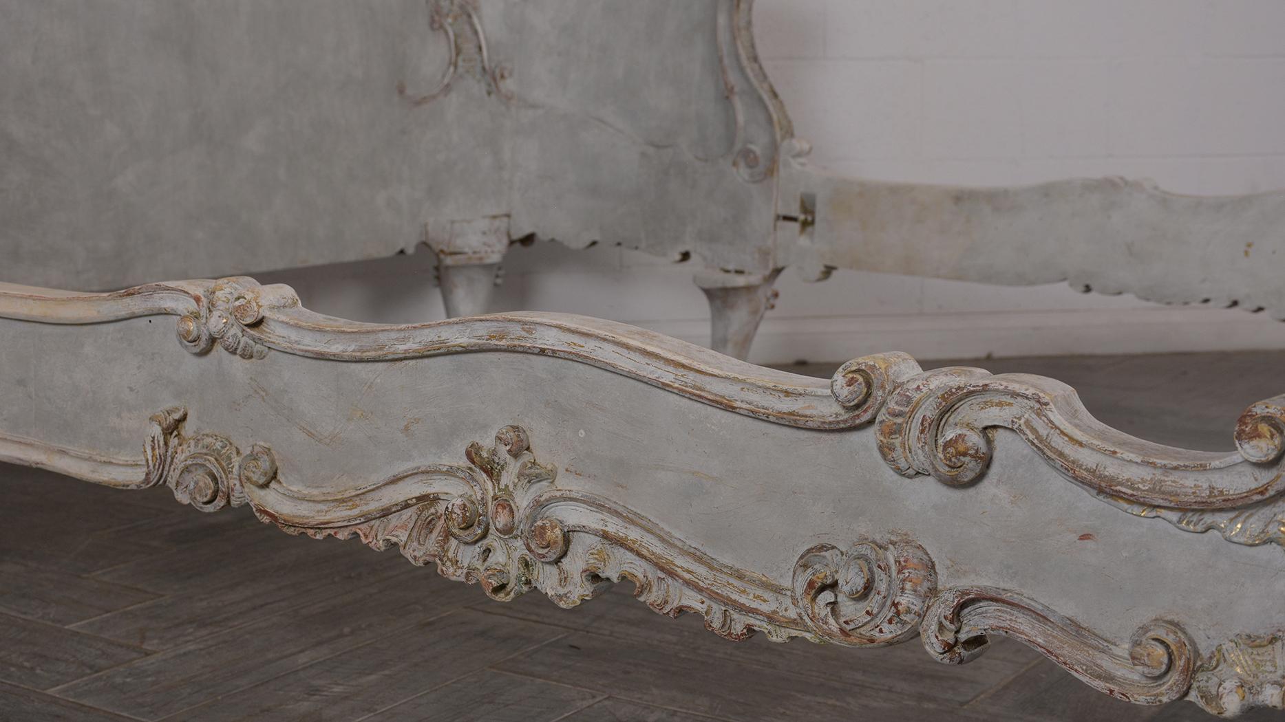Antique Louis XVI Bed Frame In Good Condition In Los Angeles, CA