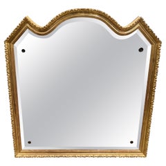 Antique 19th Century Italian Louis XVI Style Giltwood Mirror