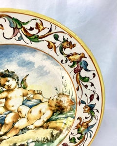 19th Century Italian Majolica Charger