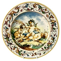 19th Century Italian Majolica Charger