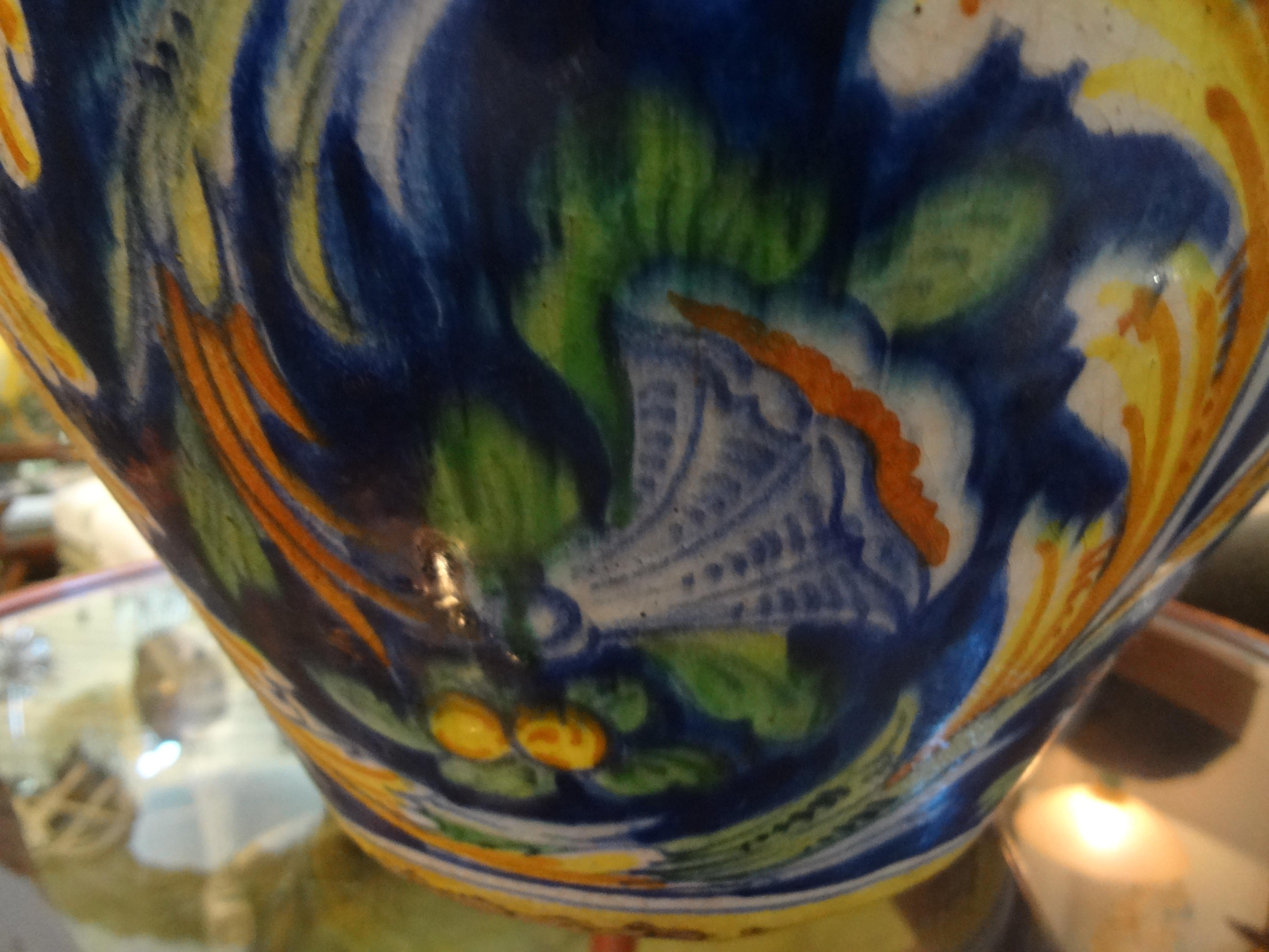 Italian Maiolica Urn 4