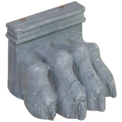 19th Century Italian Marble Claw