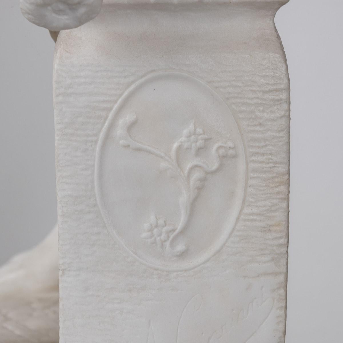 Figure d'un nu, Adolfo Cipriani (1880-1930), Italie, marbre du 19e siècle en vente 11