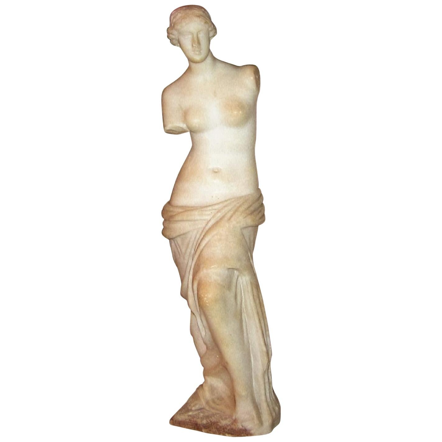 19th century Italian Marble Figurine of Venus De Milo