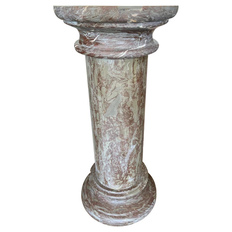 19th Century Italian Marble Pedestal For Sale at 1stDibs