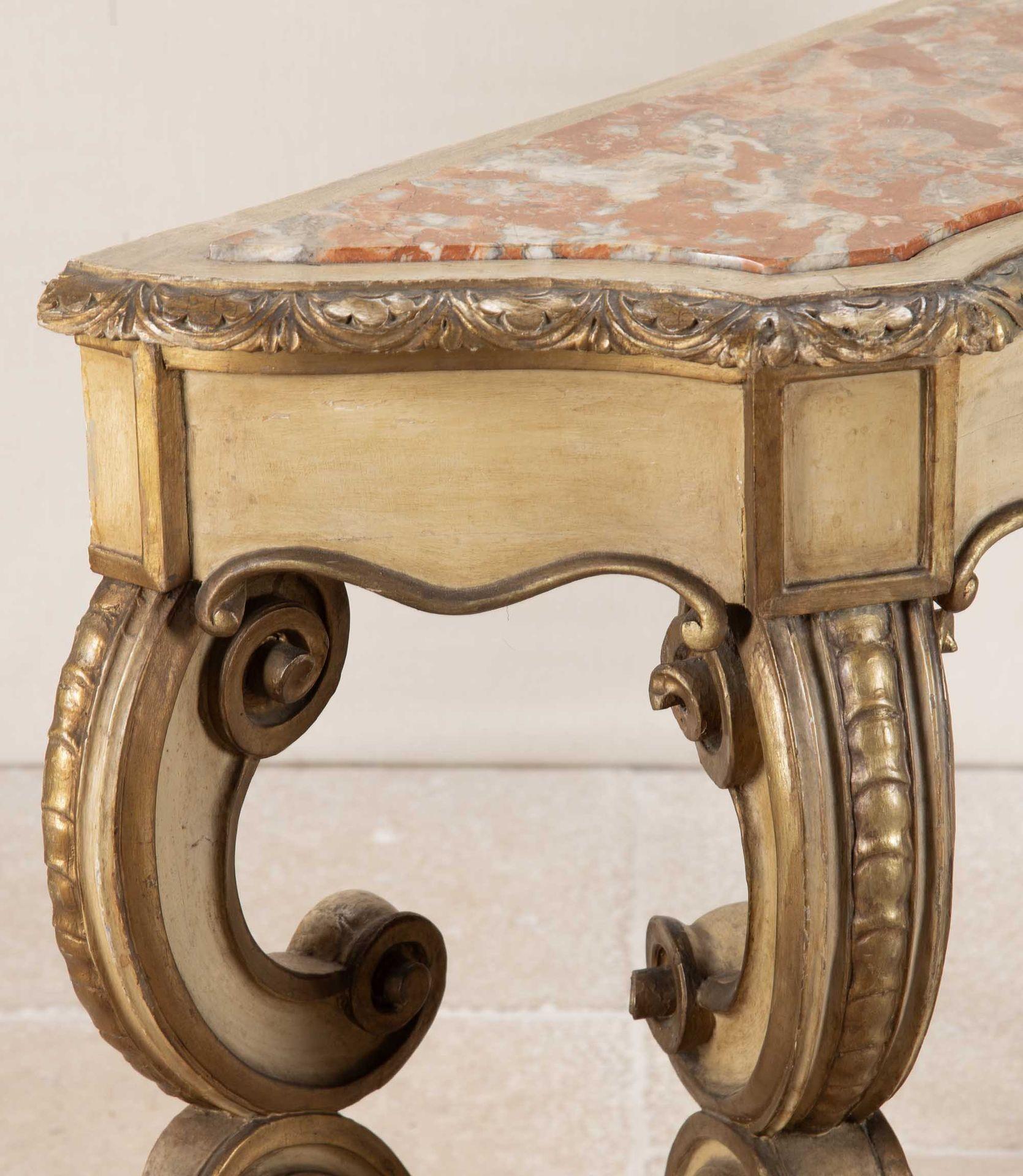 Tavolo consolle con piano in marmo italiano del XIX secolo In condizioni buone in vendita a Gloucestershire, GB