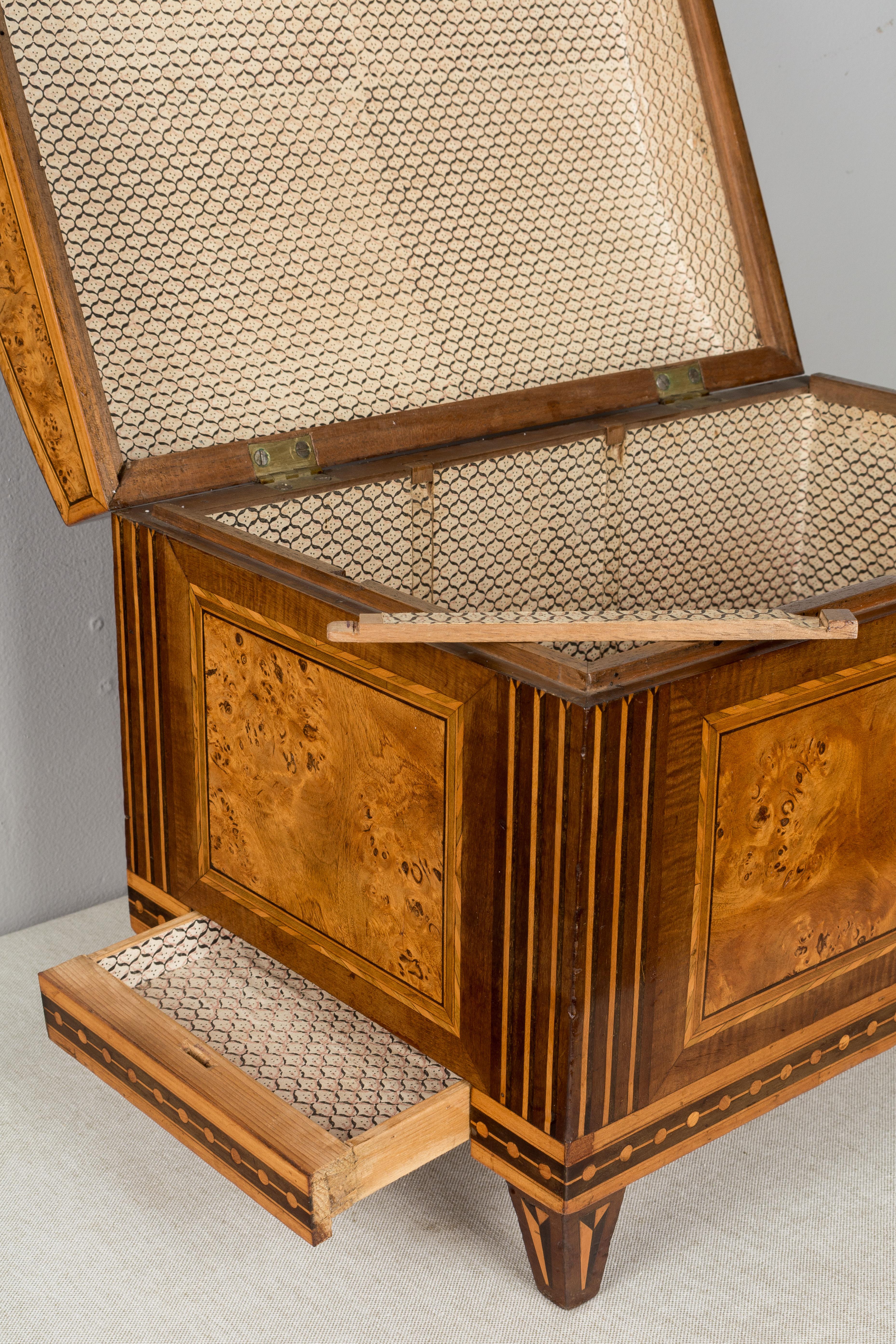 19th Century Italian Marquetry Box For Sale 6