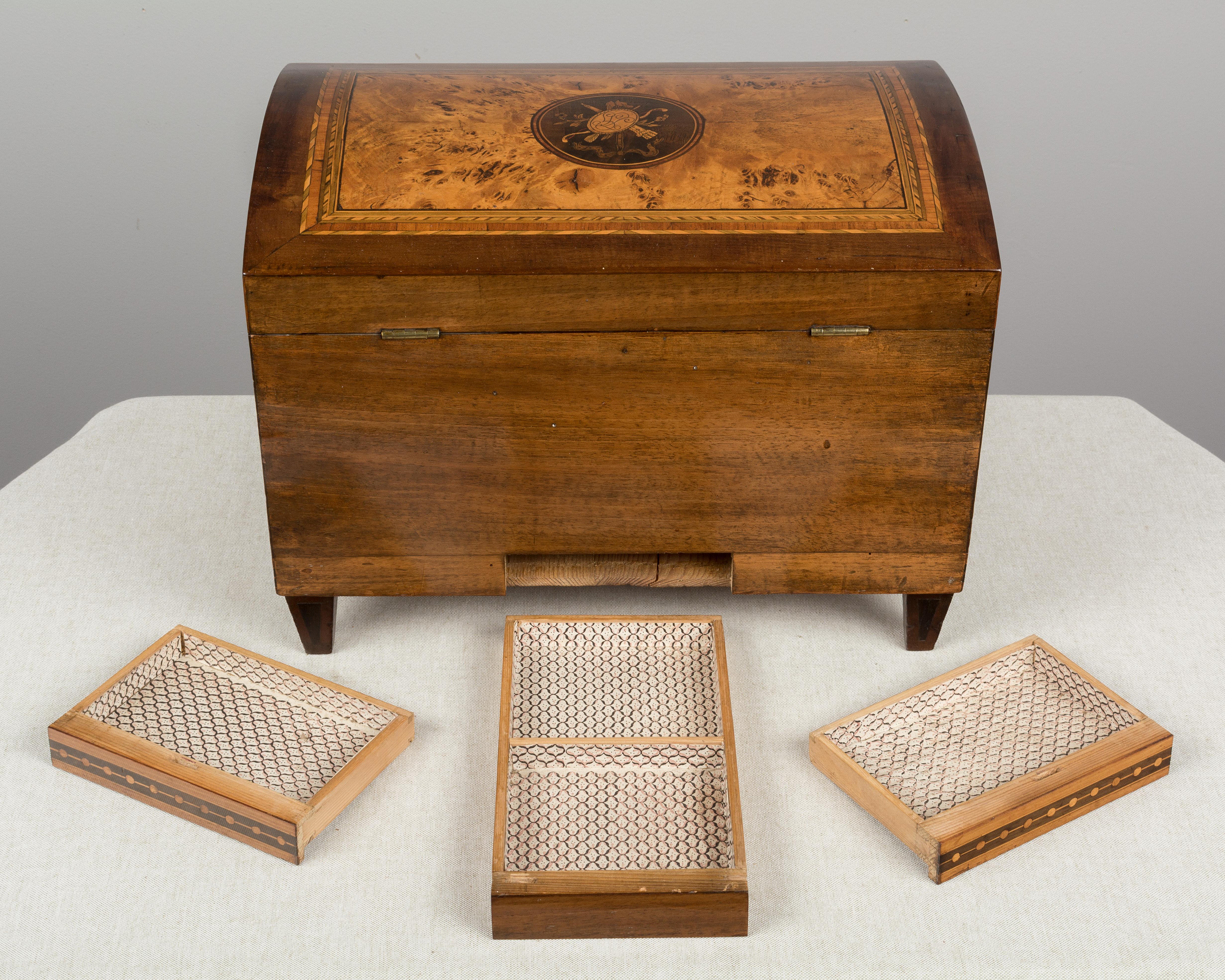 19th Century Italian Marquetry Box For Sale 7