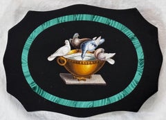 Presse-papiers Grand Tour italien du 19ème siècle « Les colombes de Pliny »