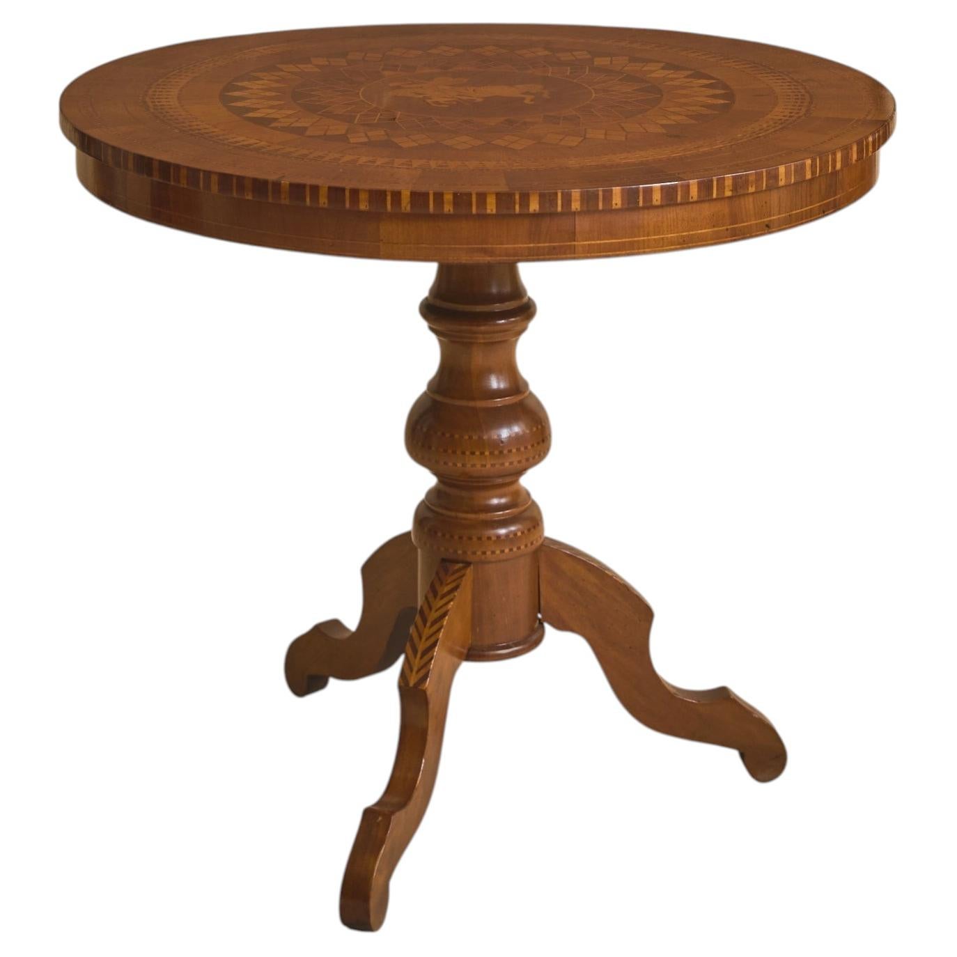 Mesa de centro neoclásica italiana del siglo XIX en venta