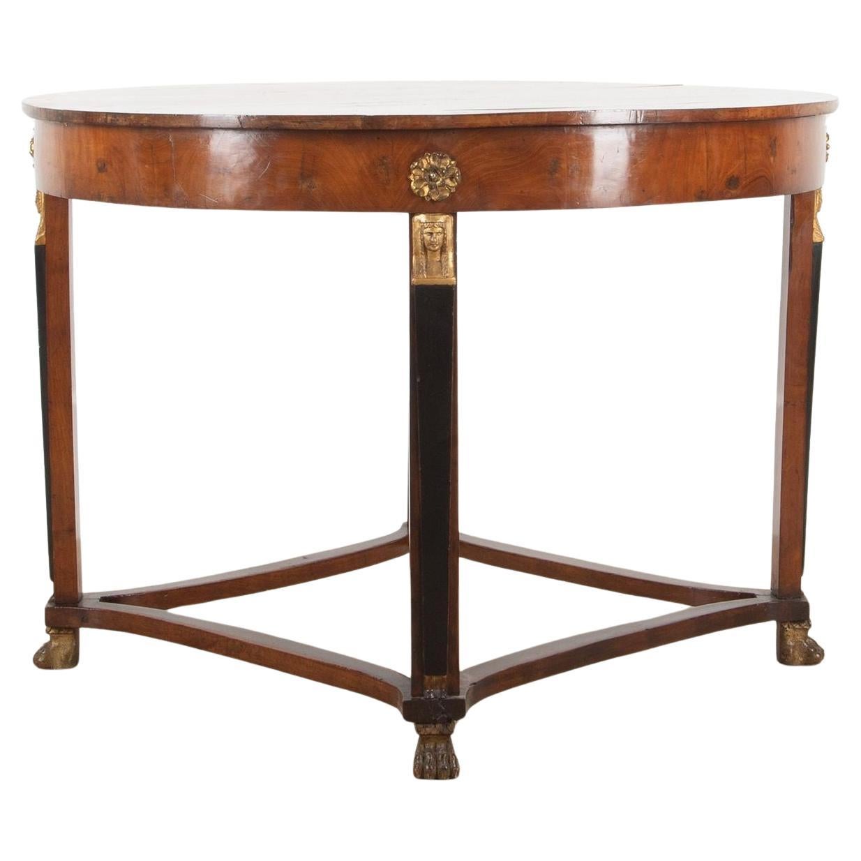 19th Century Italian Neoclassical Centre Table For Sale