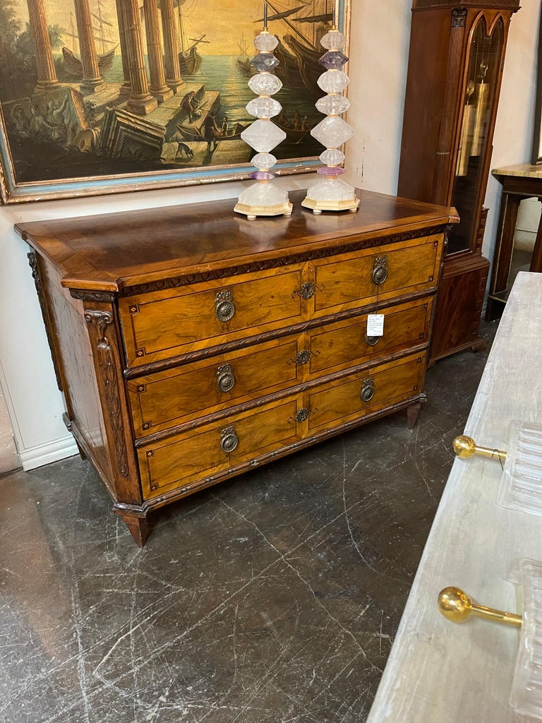19th Century Italian Neoclassical Commode For Sale at 1stDibs