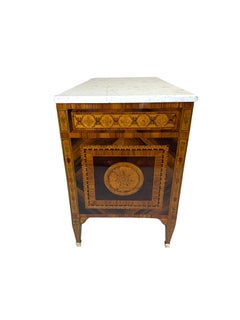 18th Century Italian Marquetry Commode Style of Giuseppe Maggiolini