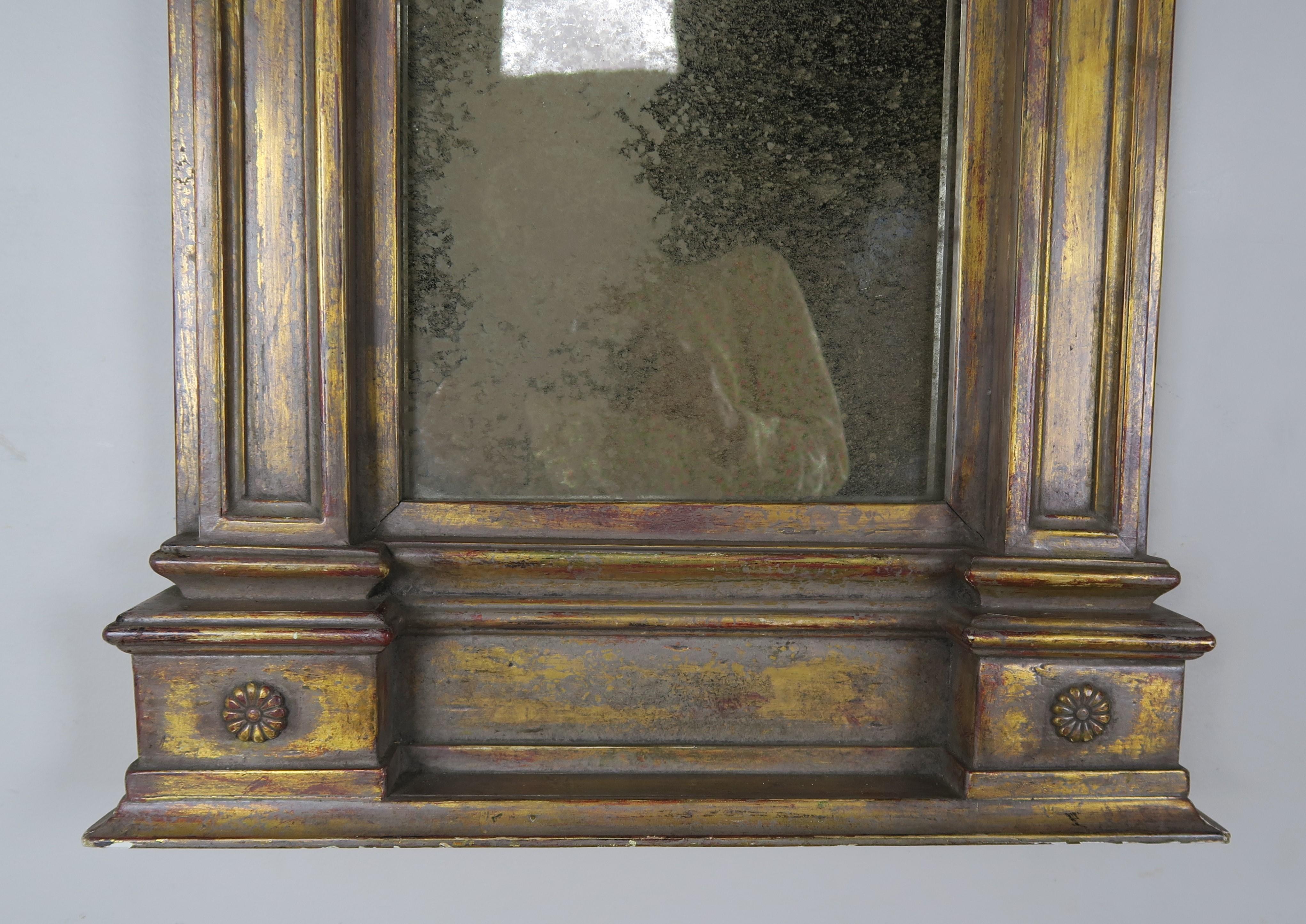 19th Century Italian Neoclassical Style Giltwood Mirror 6