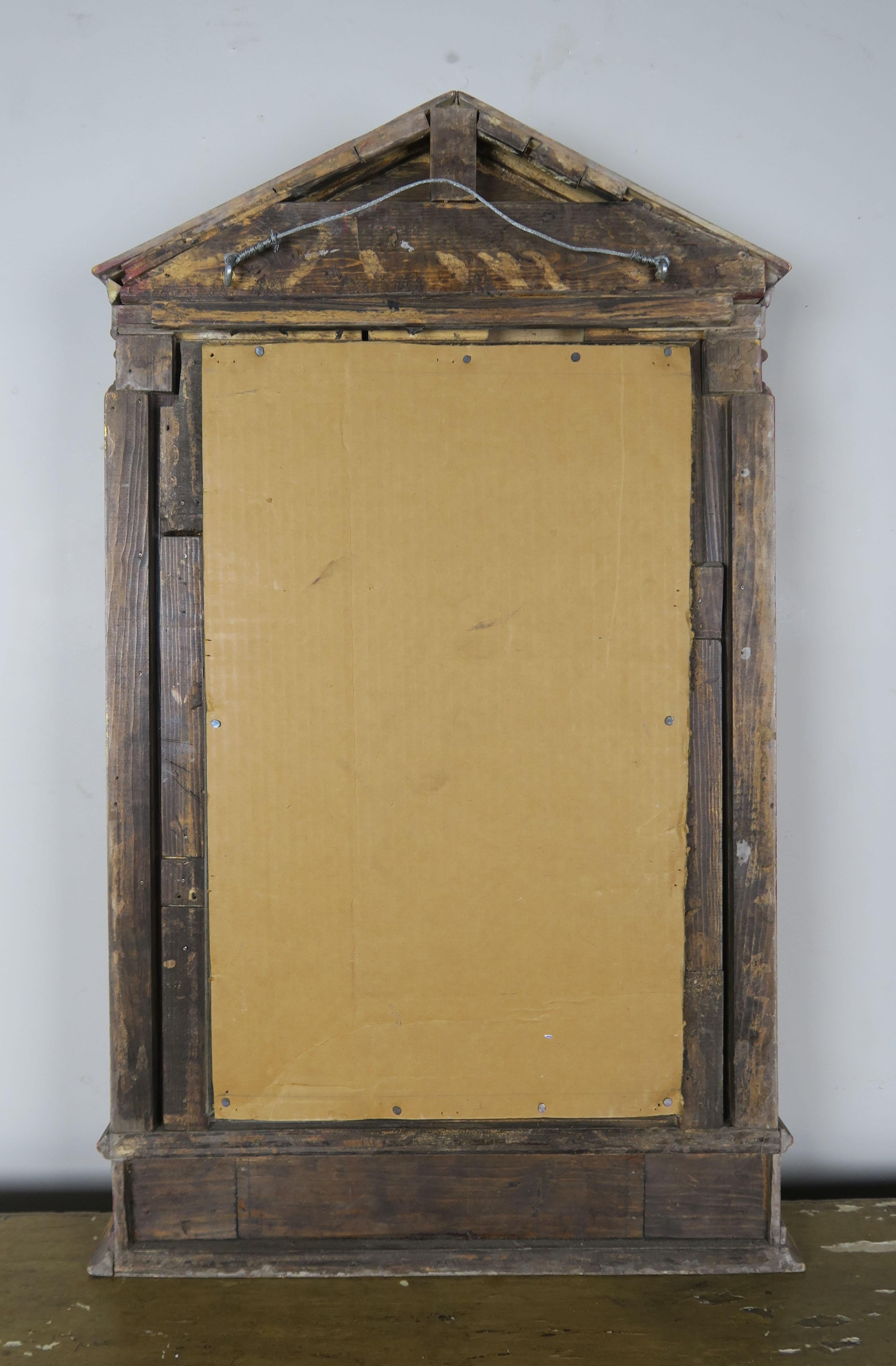 19th Century Italian Neoclassical Style Giltwood Mirror 7