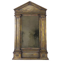 19th Century Italian Neoclassical Style Giltwood Mirror