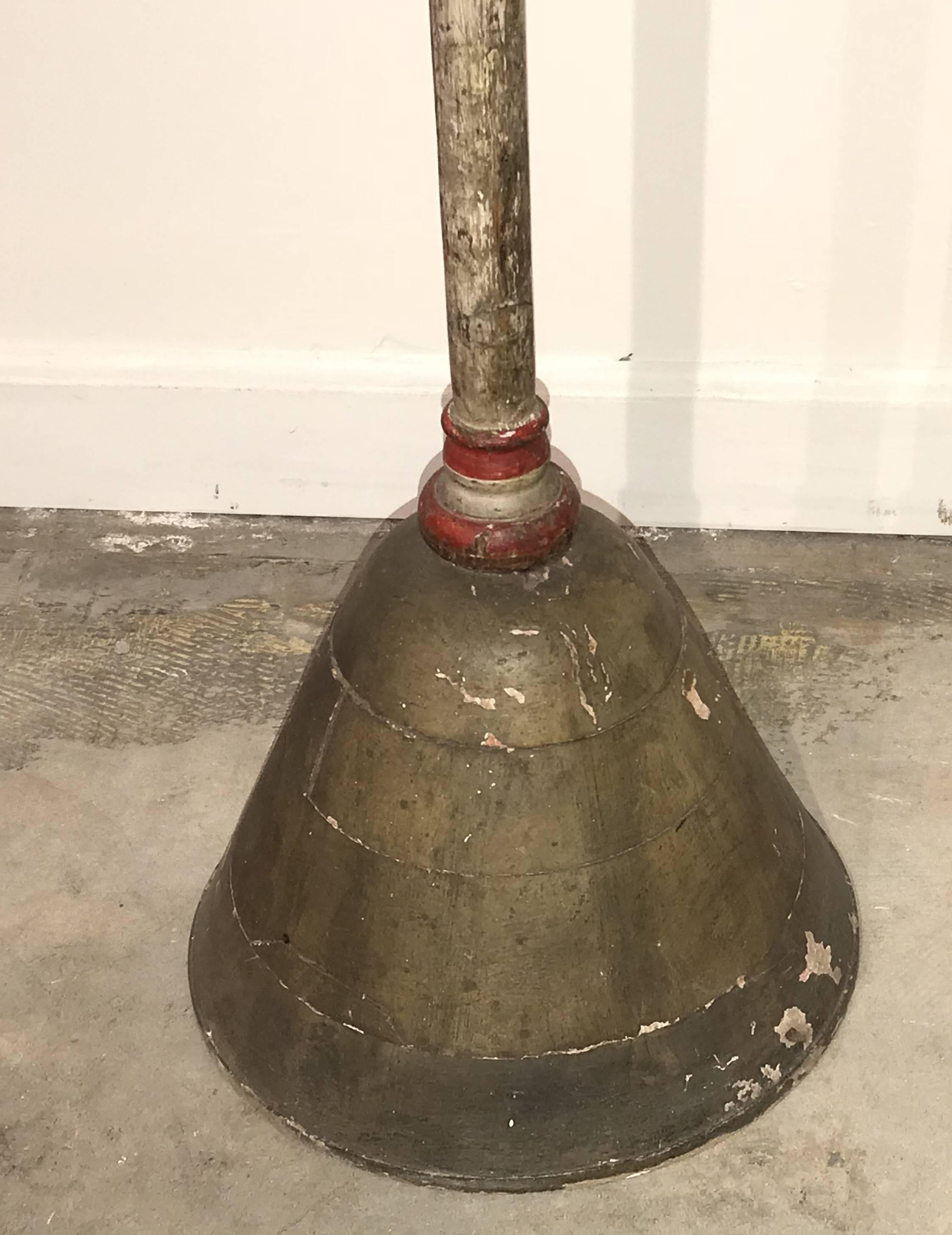 Lampe gondole italienne ou vénitienne du XIXe siècle en couleur ancienne Bon état - En vente à Milford, NH