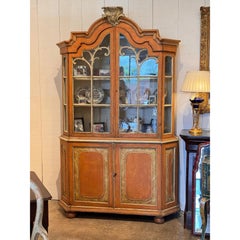 19th Century Italian Painted Cabinet