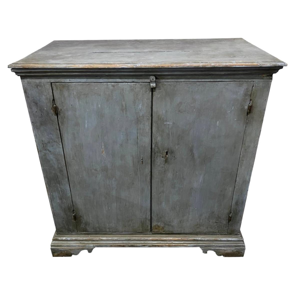 19th Century Italian Painted Cabinet For Sale