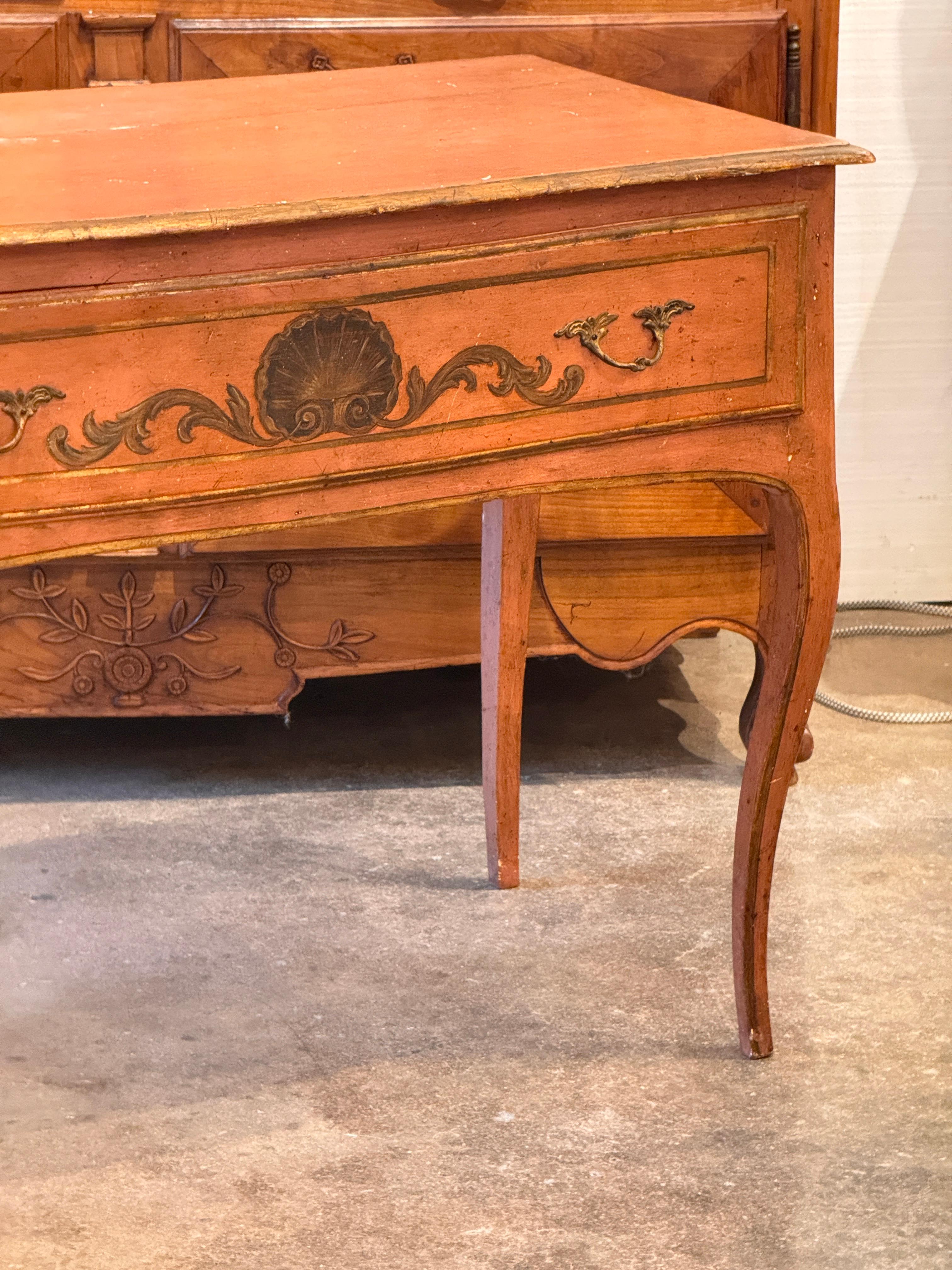 19th Century Italian Painted Console Table For Sale 1