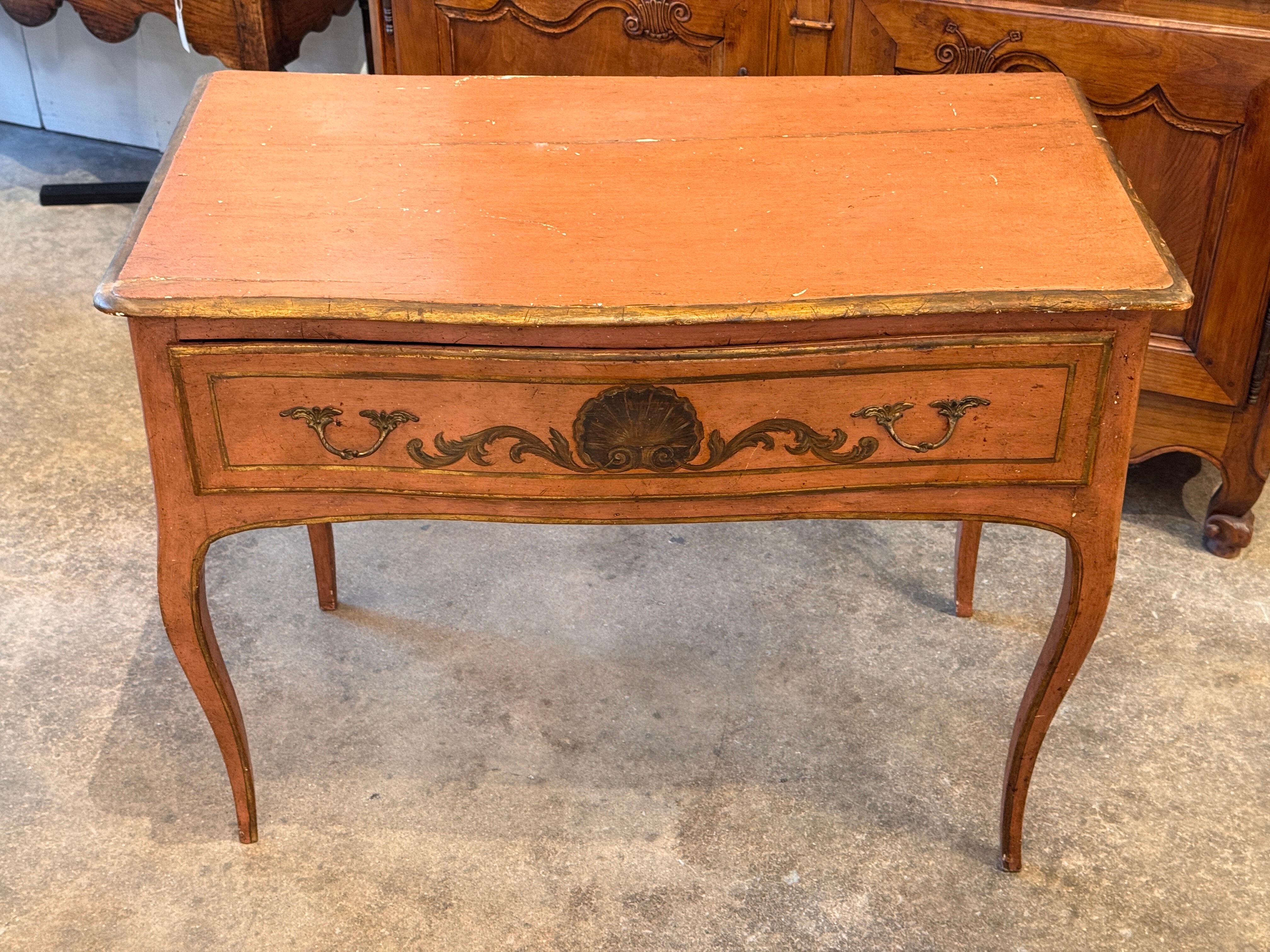 19th Century Italian Painted Console Table For Sale 3