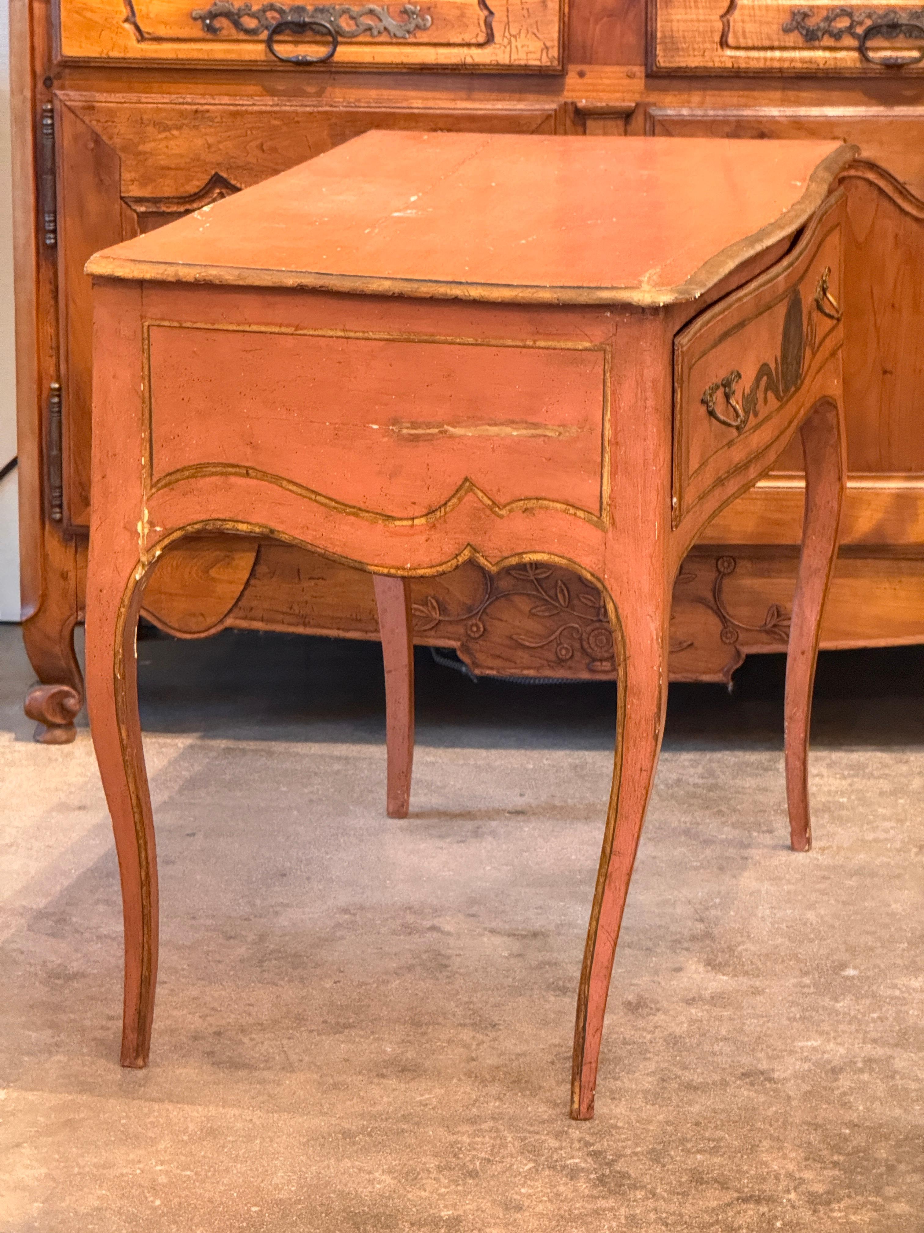 19th Century Italian Painted Console Table For Sale 5