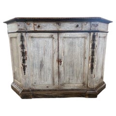 19th Century Italian Painted Credenza