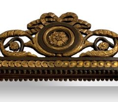 19th Century Italian Painted Giltwood Mirror