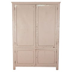 19th Century Italian Painted Housekeepers Cupboard