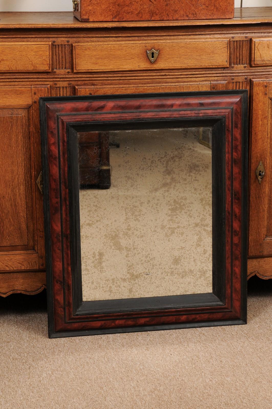 19th Century Italian Painted Mirror For Sale 2