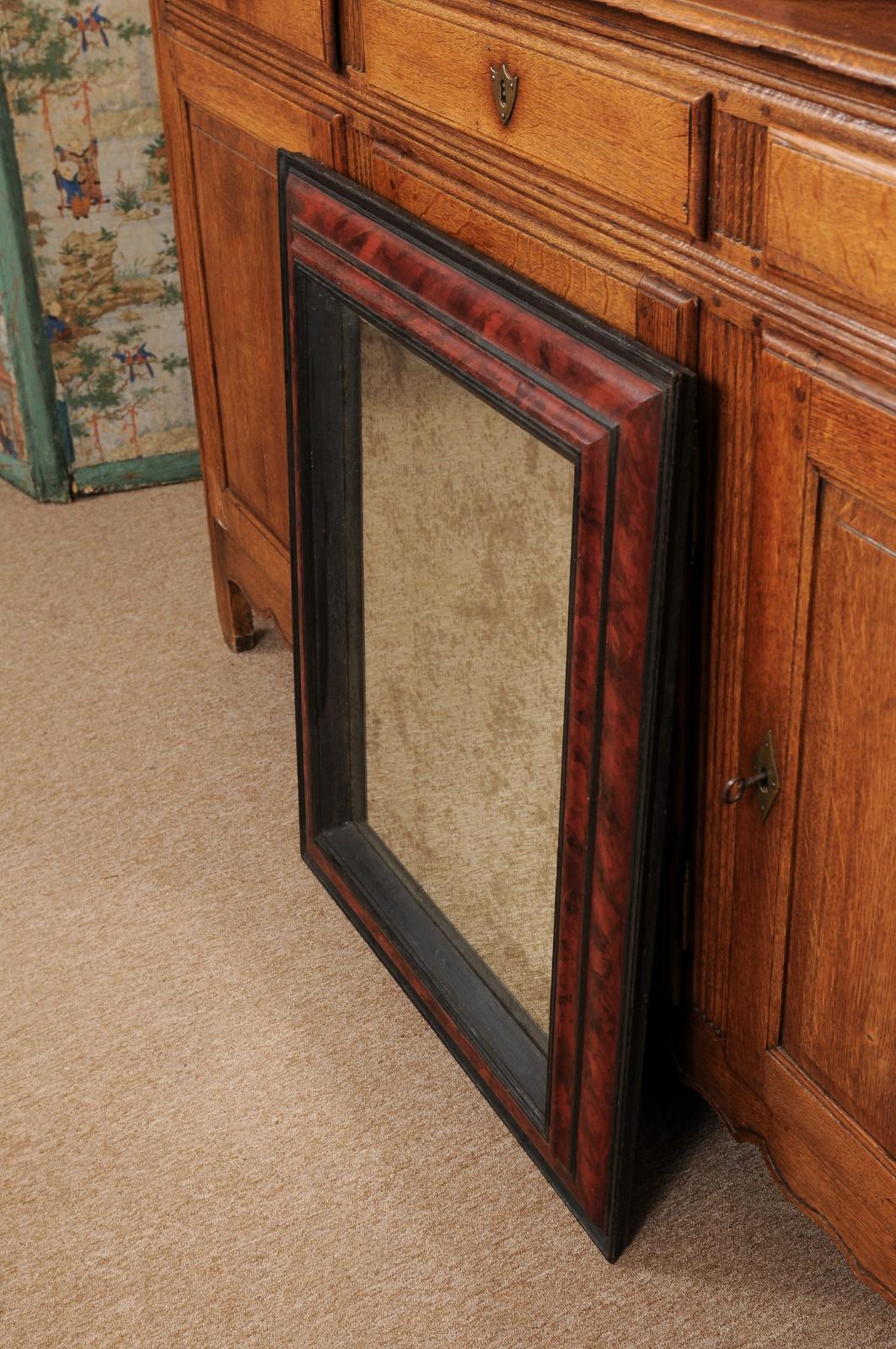 19th Century Italian Painted Mirror For Sale 7