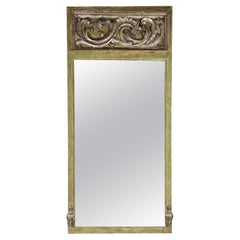 Miroir peint italien du 19e siècle