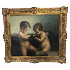 19TH century Italian painting after correggio
