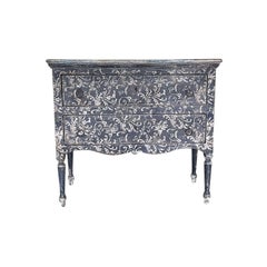 20th Century Italian Pair of Antique Sculptural Arte Povera Pinewood Nightstands