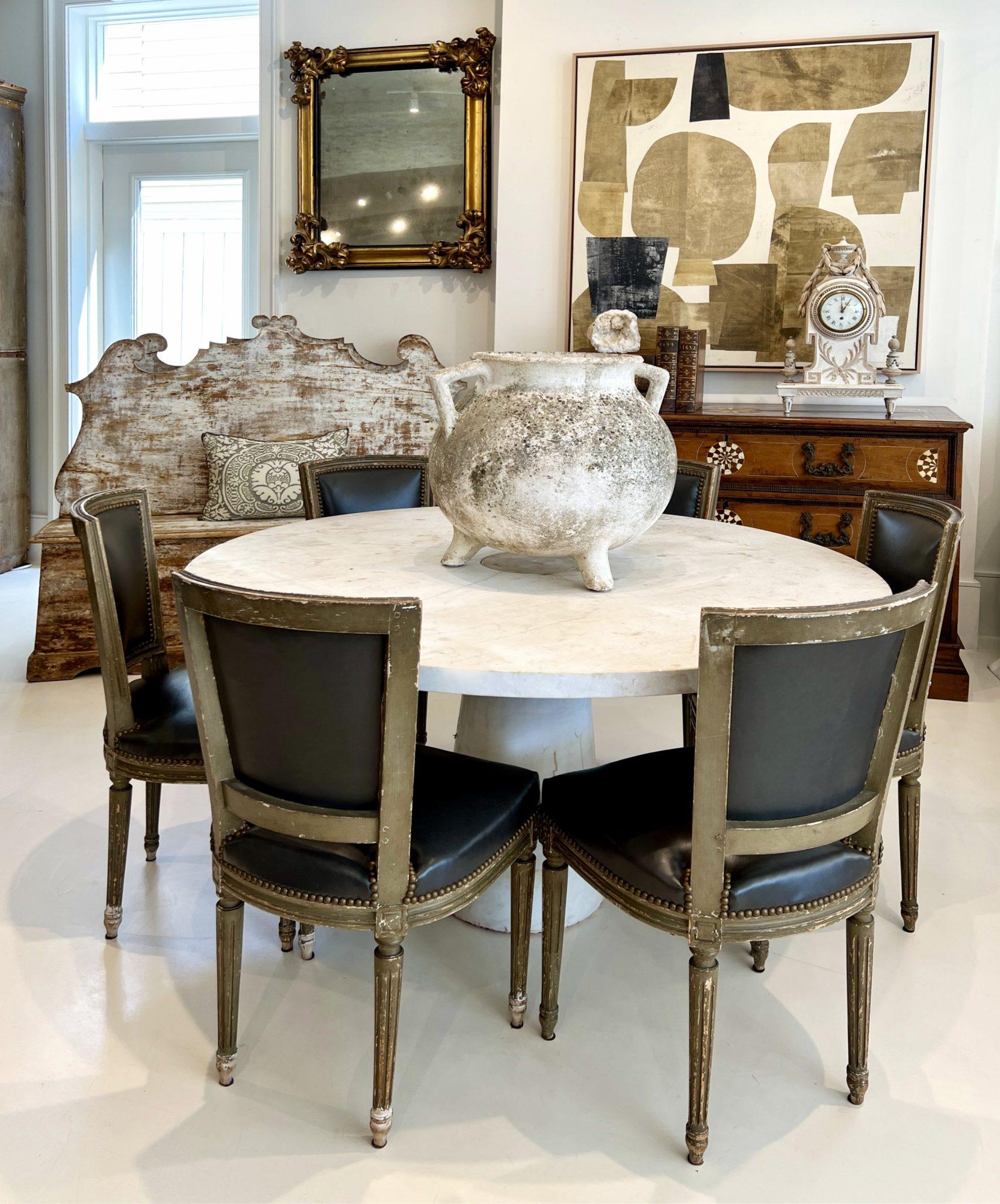 19th Century Italian Pair of Painted Wood Banquettes 1