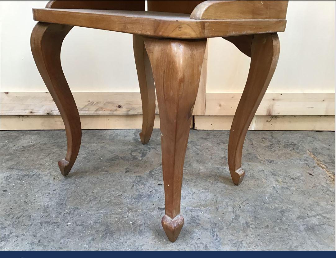 19th Century Italian Pair of Wooden Nightstands, 1890s 1