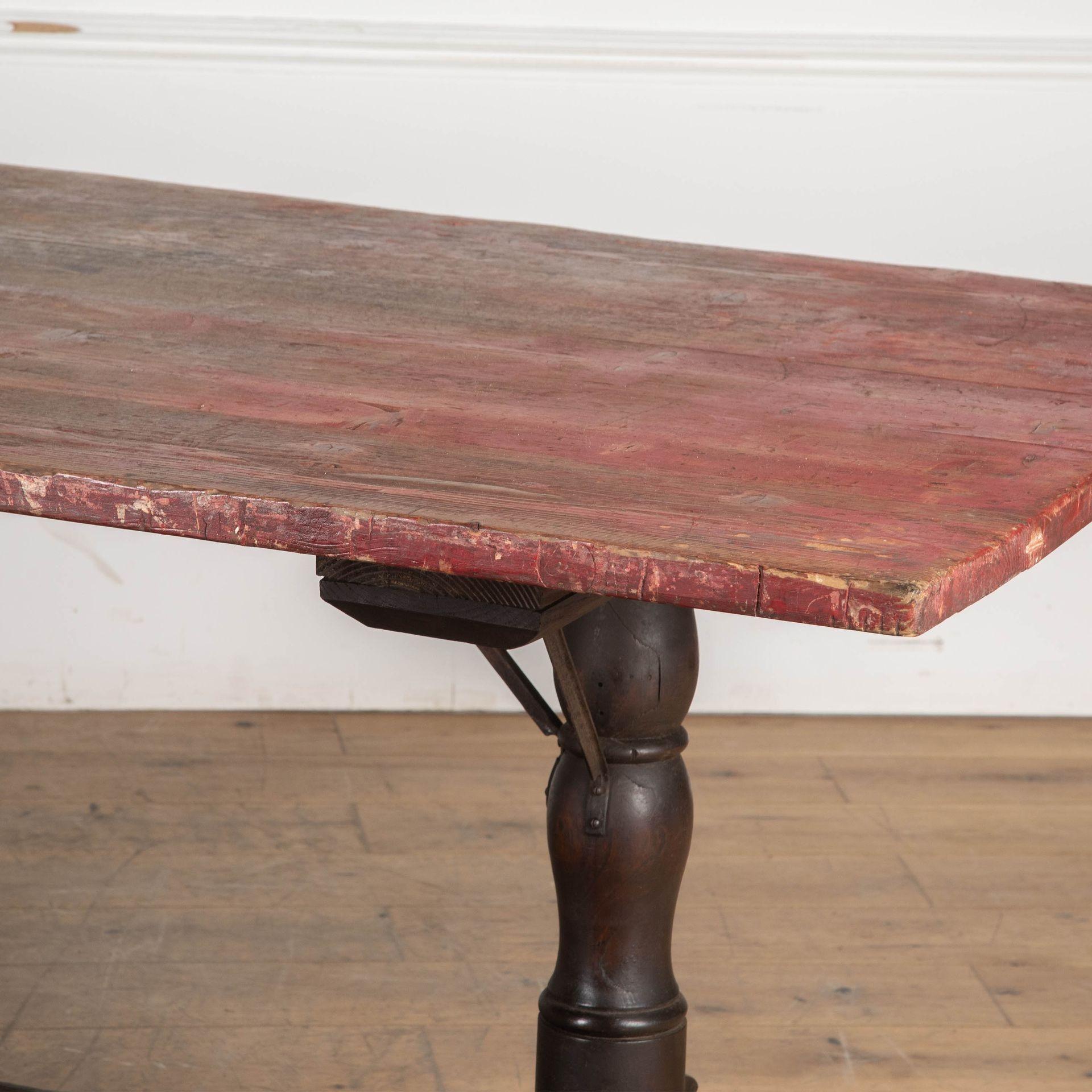 Mesa de comedor italiana con pedestal del siglo XIX en Bueno estado para la venta en Gloucestershire, GB