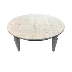 19th Century Italian Pine Dining Room Table - Antique Tuscan Conference Table
